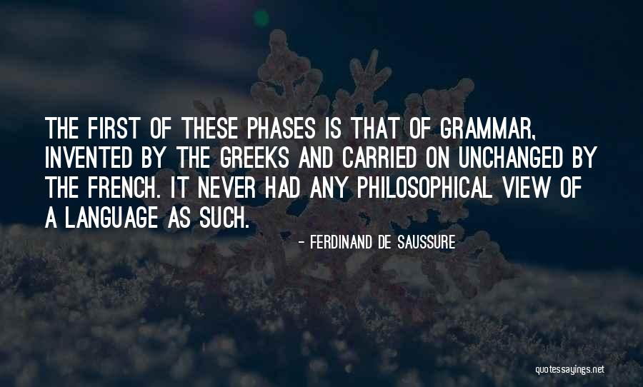 Thomas Wilder Quotes By Ferdinand De Saussure Thomas Wilder Quotes By Ferdinand De Saussure