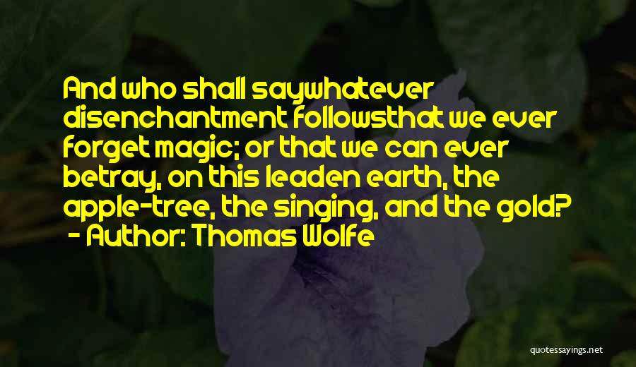 Thomas Wolfe Quotes 2056130