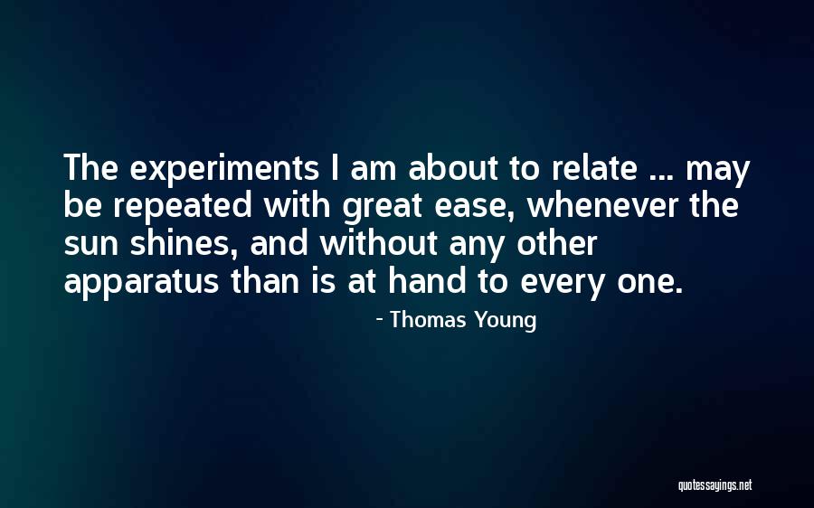 Thomas Young Quotes 1525277 Thomas Young Quotes 1525277