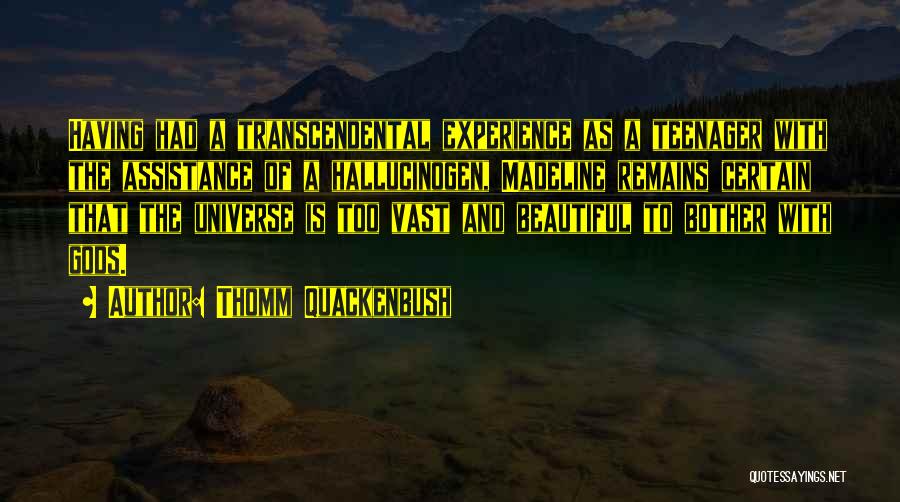 Thomm Quackenbush Quotes 1439365