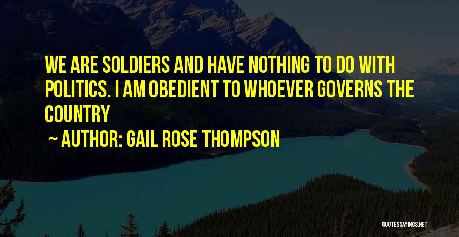 Thompson And Thompson Quotes By Gail Rose Thompson