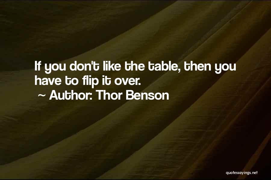 Thor Benson Quotes 847696