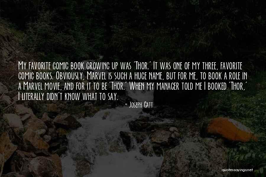 Thor Comic Quotes By Joseph Gatt Thor Comic Quotes By Joseph Gatt