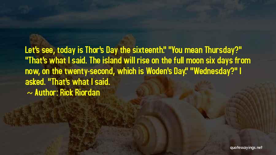 Thor The Quotes By Rick Riordan