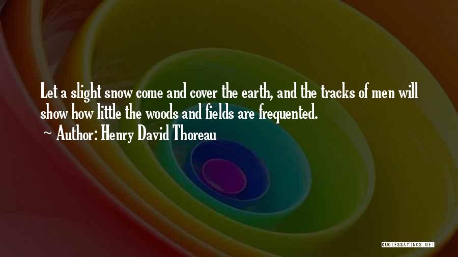 Thoreau Into The Woods Quotes By Henry David Thoreau