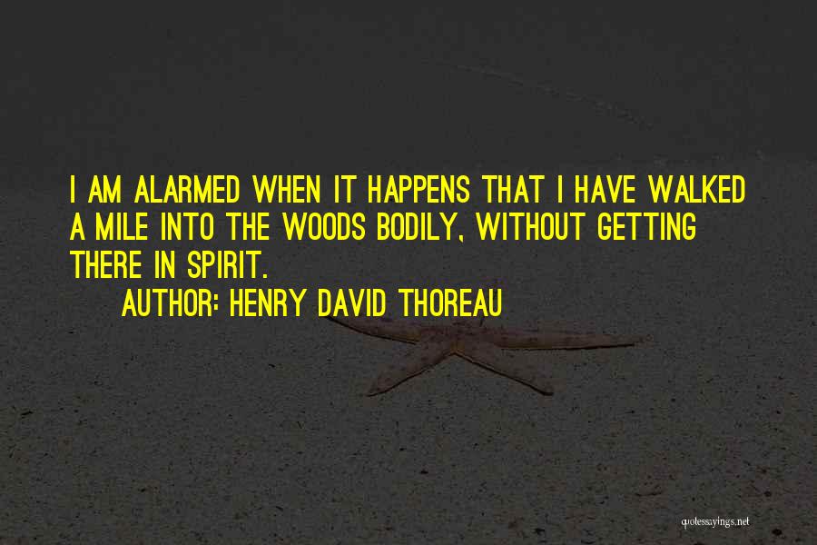 Thoreau Into The Woods Quotes By Henry David Thoreau