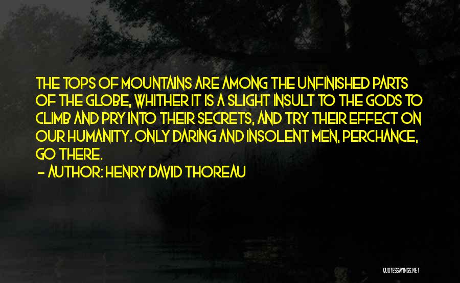 Thoreau Into The Woods Quotes By Henry David Thoreau