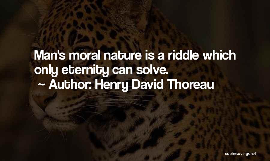 Thoreau On Man And Nature Quotes By Henry David Thoreau