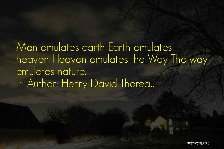 Thoreau On Man And Nature Quotes By Henry David Thoreau