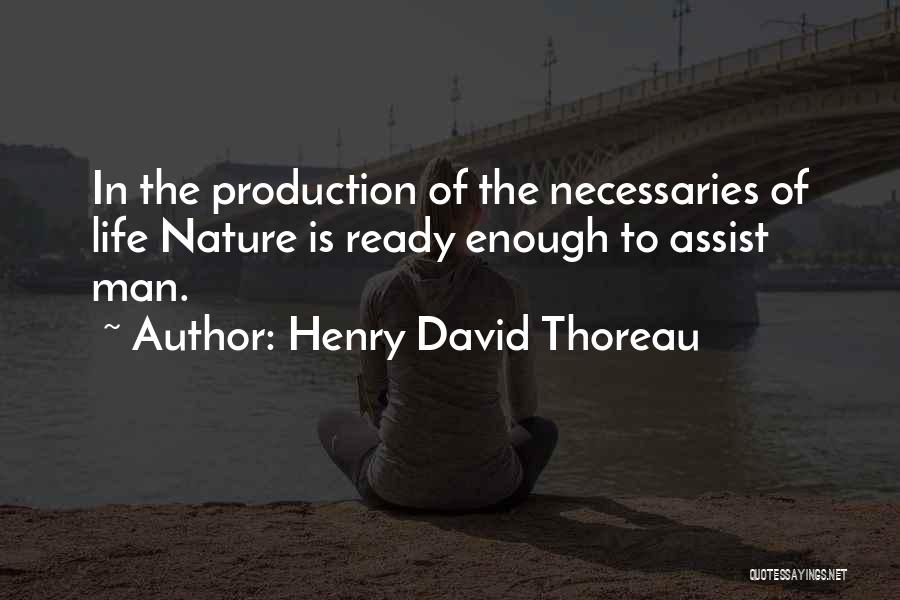 Thoreau On Man And Nature Quotes By Henry David Thoreau