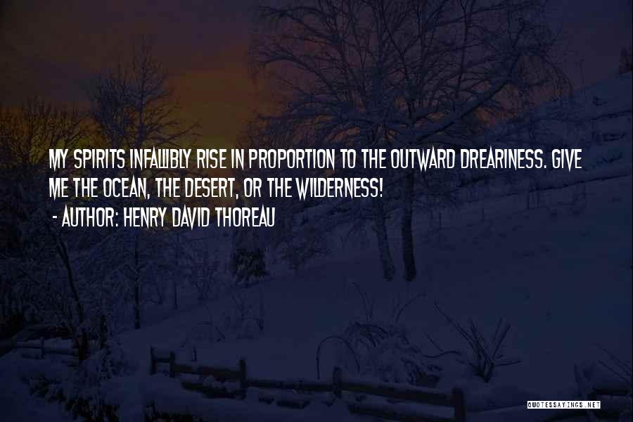 Thoreau Wilderness Quotes By Henry David Thoreau