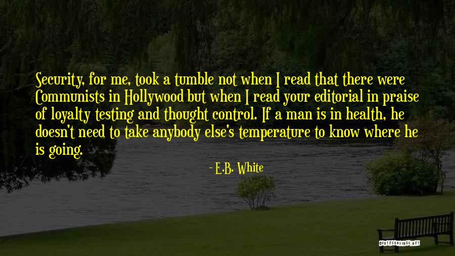 Thorelli And Associates Quotes By E.B. White Thorelli And Associates Quotes By E.B. White