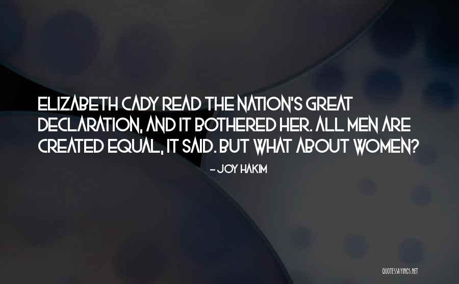 Thornal Davis Quotes By Joy Hakim Thornal Davis Quotes By Joy Hakim