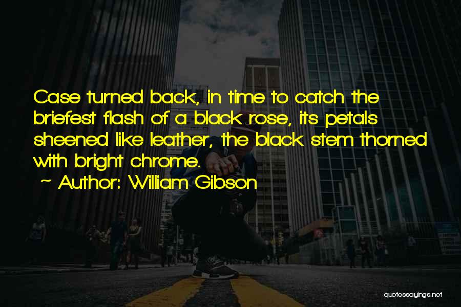 Thorned Quotes By William Gibson