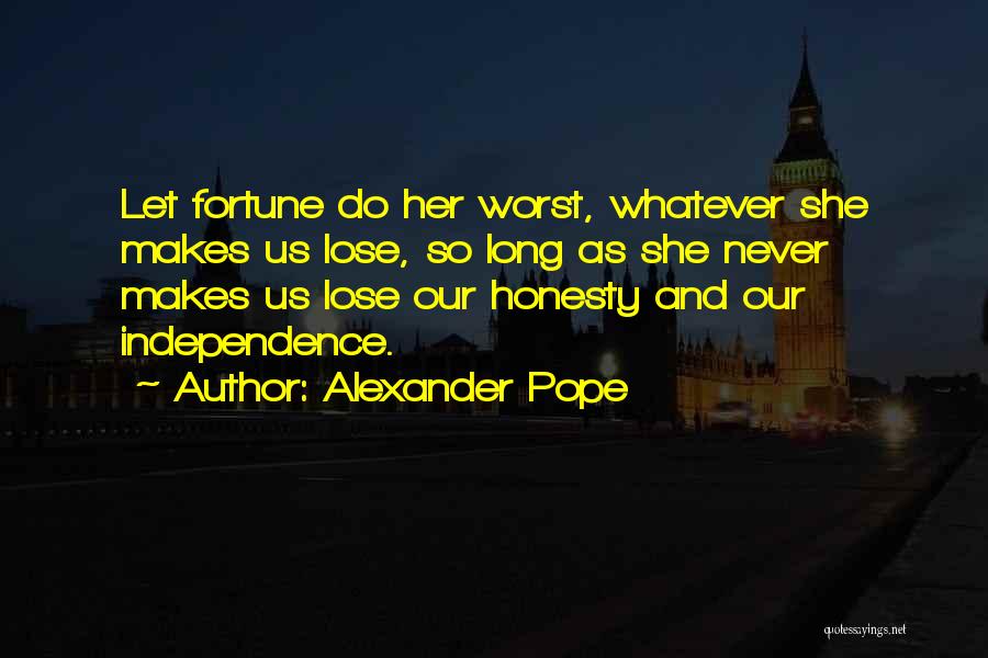Thorngrove Quotes By Alexander Pope