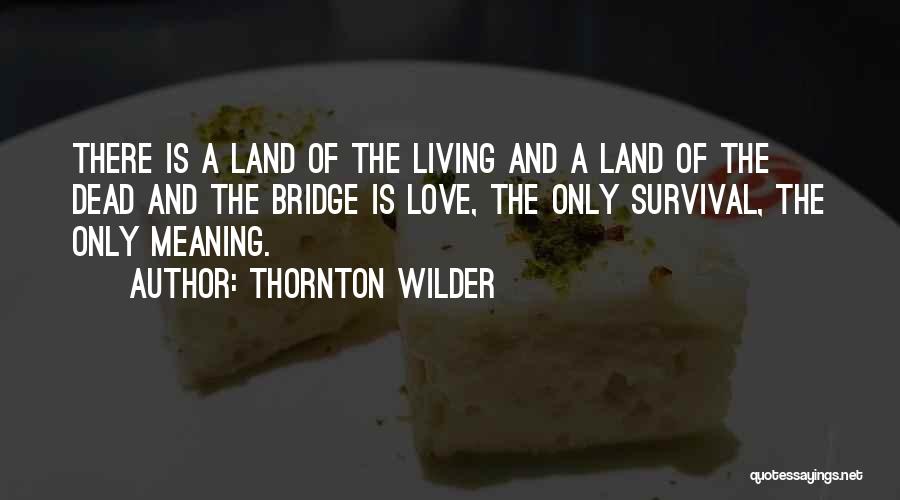 Thornton Wilder Love Quotes By Thornton Wilder