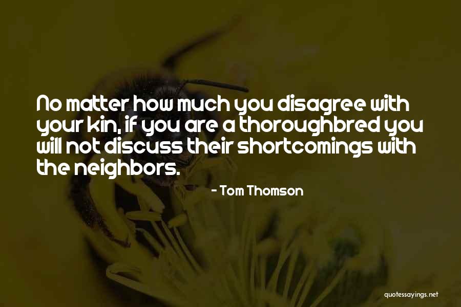Thoroughbred Quotes By Tom Thomson Thoroughbred Quotes By Tom Thomson