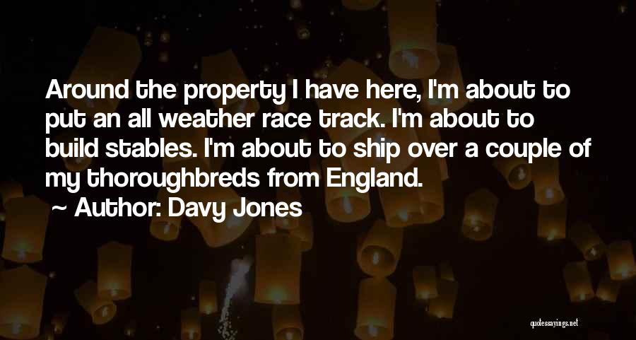 Thoroughbreds Quotes By Davy Jones