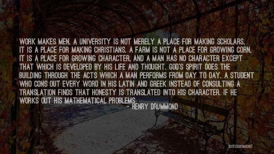 Thoroughness Character Quotes By Henry Drummond Thoroughness Character Quotes By Henry Drummond