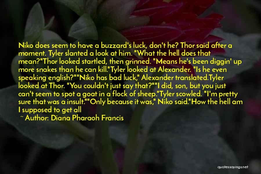 Thor's Quotes By Diana Pharaoh Francis