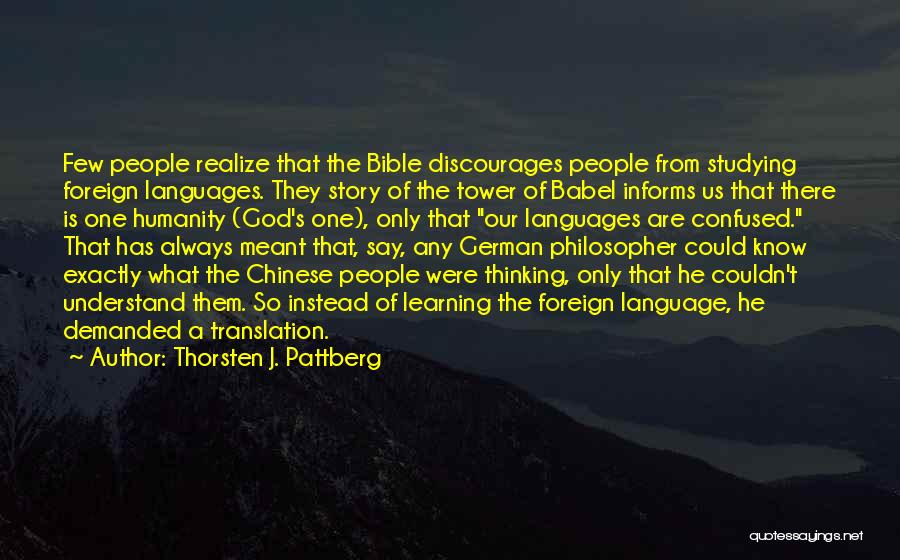 Thorsten J. Pattberg Quotes 1761548