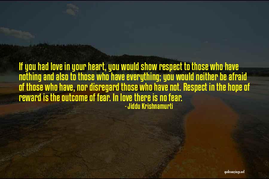 Those Afraid To Love Quotes By Jiddu Krishnamurti