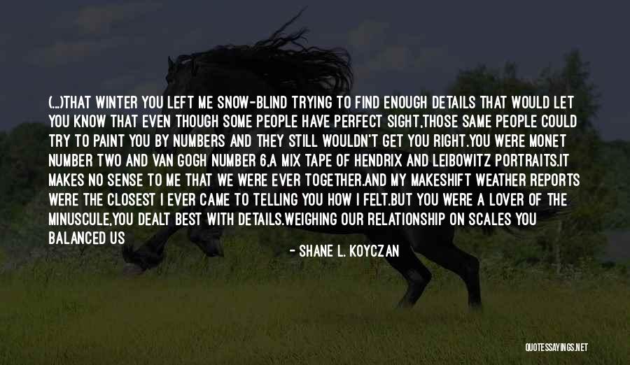 Those Closest To You Quotes By Shane L. Koyczan Those Closest To You Quotes By Shane L. Koyczan