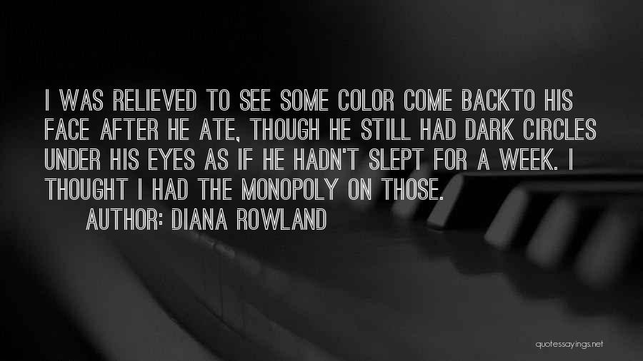 Those Eyes Though Quotes By Diana Rowland