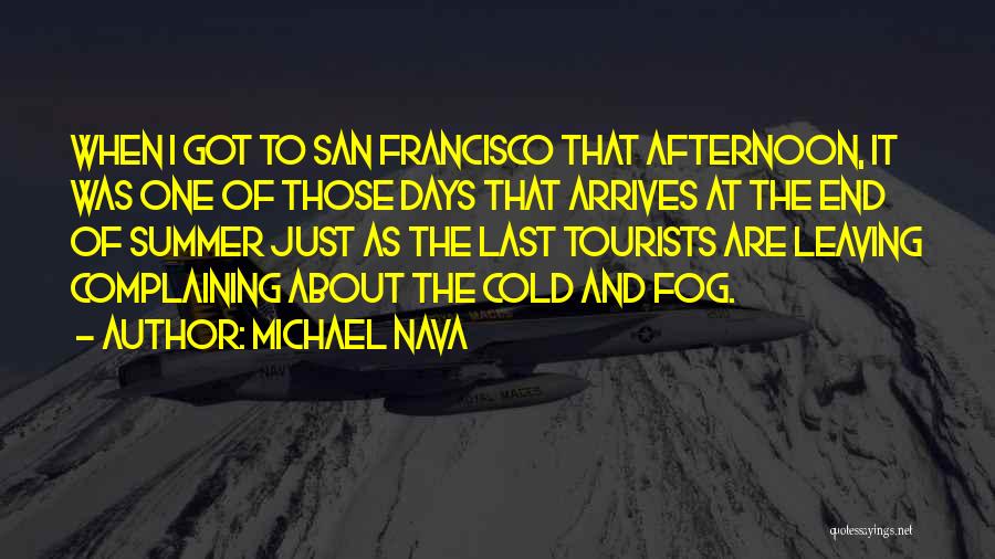Those Summer Days Quotes By Michael Nava