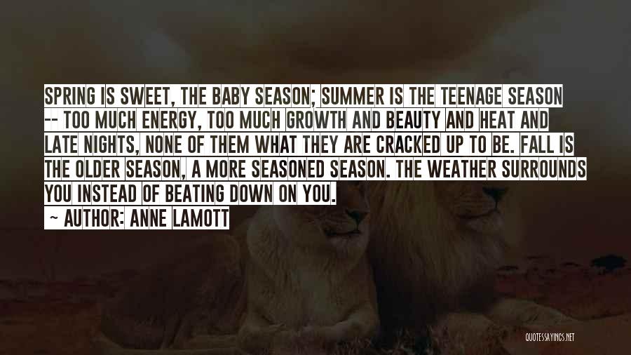 Those Summer Nights Quotes By Anne Lamott