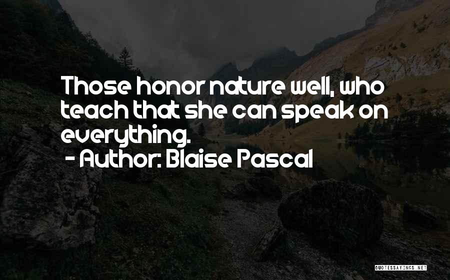 Those Who Can Teach Quotes By Blaise Pascal