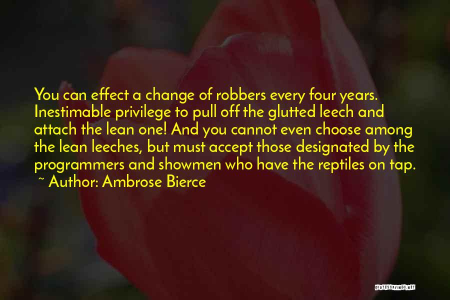 Those Who Cannot Change Quotes By Ambrose Bierce