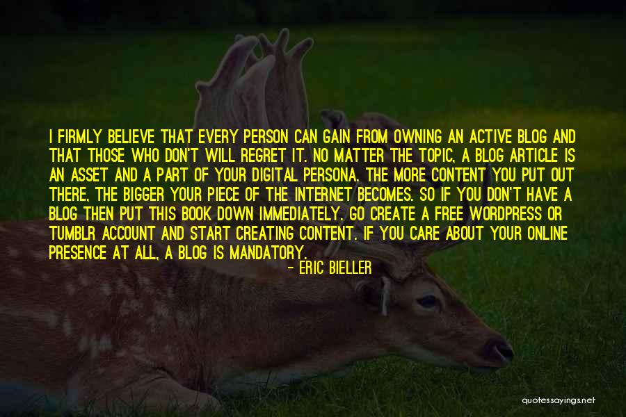 Those Who Don't Matter Quotes By Eric Bieller Those Who Don't Matter Quotes By Eric Bieller