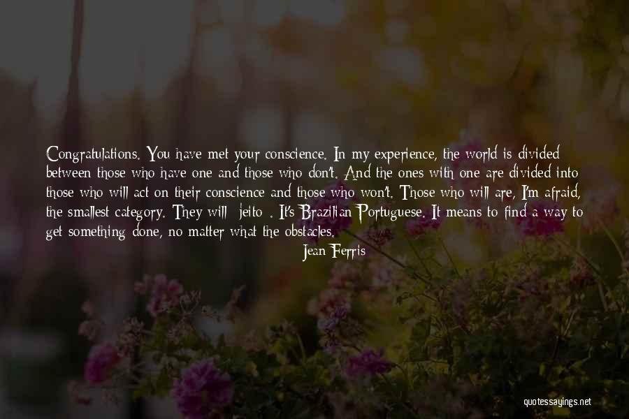 Those Who Don't Matter Quotes By Jean Ferris Those Who Don't Matter Quotes By Jean Ferris