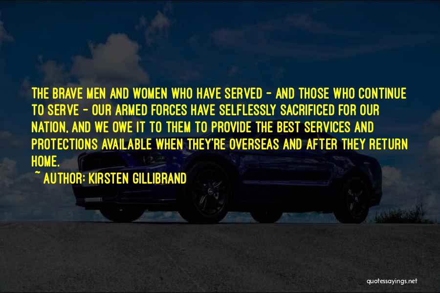 Those Who Have Served Quotes By Kirsten Gillibrand