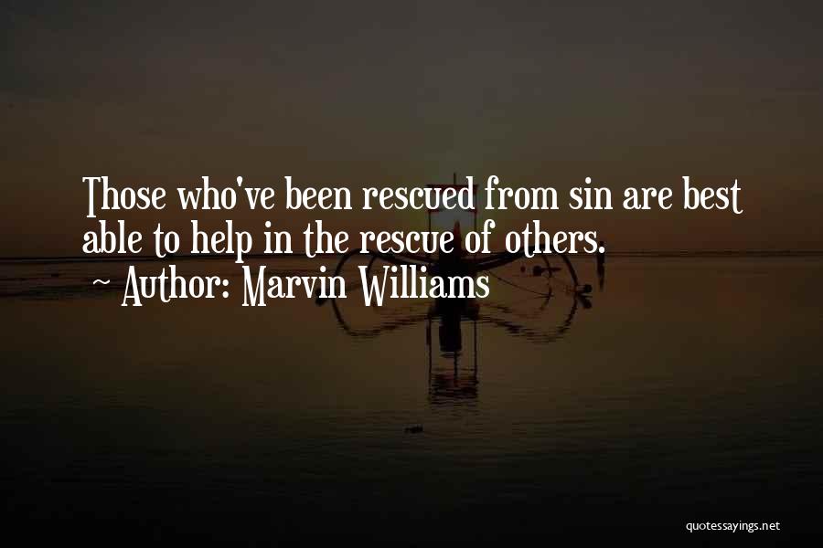 Those Who Help Others Quotes By Marvin Williams