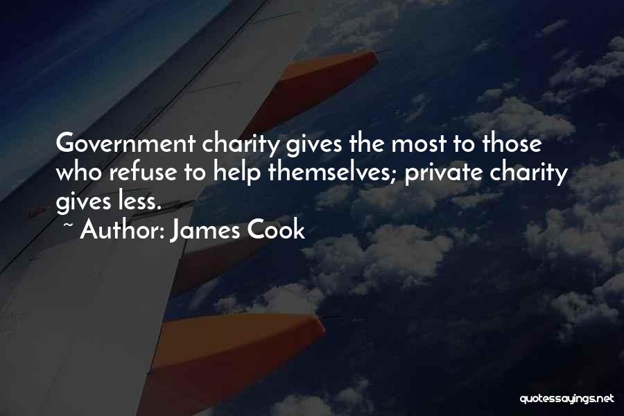 Those Who Help Themselves Quotes By James Cook