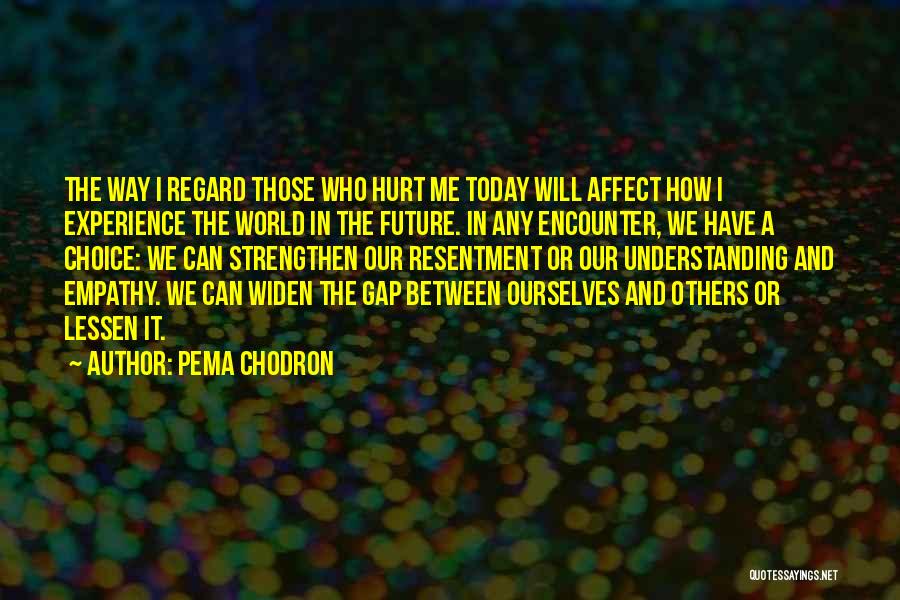 Those Who Hurt Others Quotes By Pema Chodron