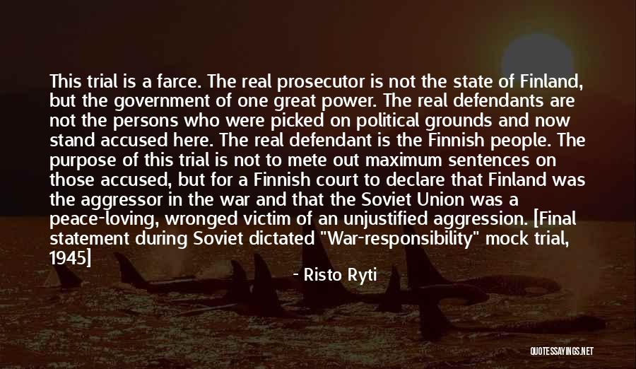 Those Who Mock Quotes By Risto Ryti