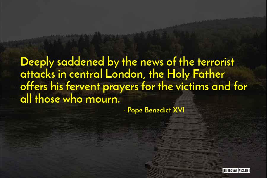Those Who Mourn Quotes By Pope Benedict XVI Those Who Mourn Quotes By Pope Benedict XVI