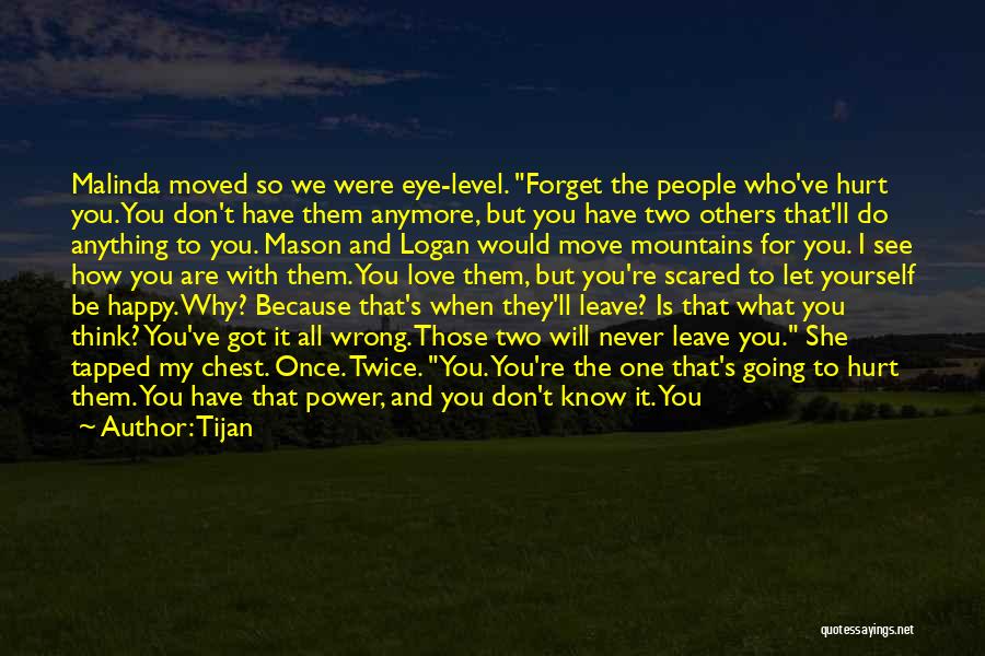 Those Who Think They Know It All Quotes By Tijan