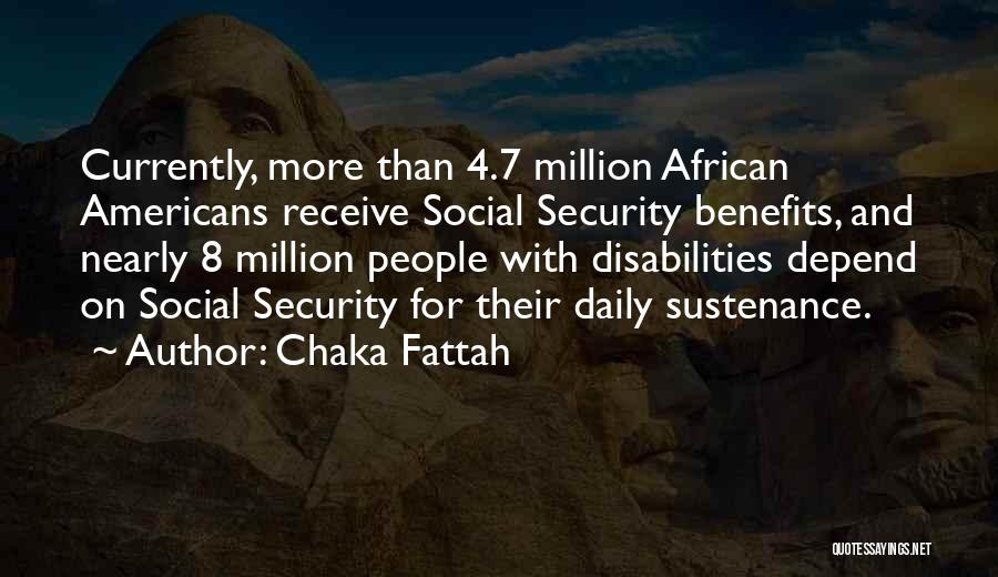 Those With Disabilities Quotes By Chaka Fattah