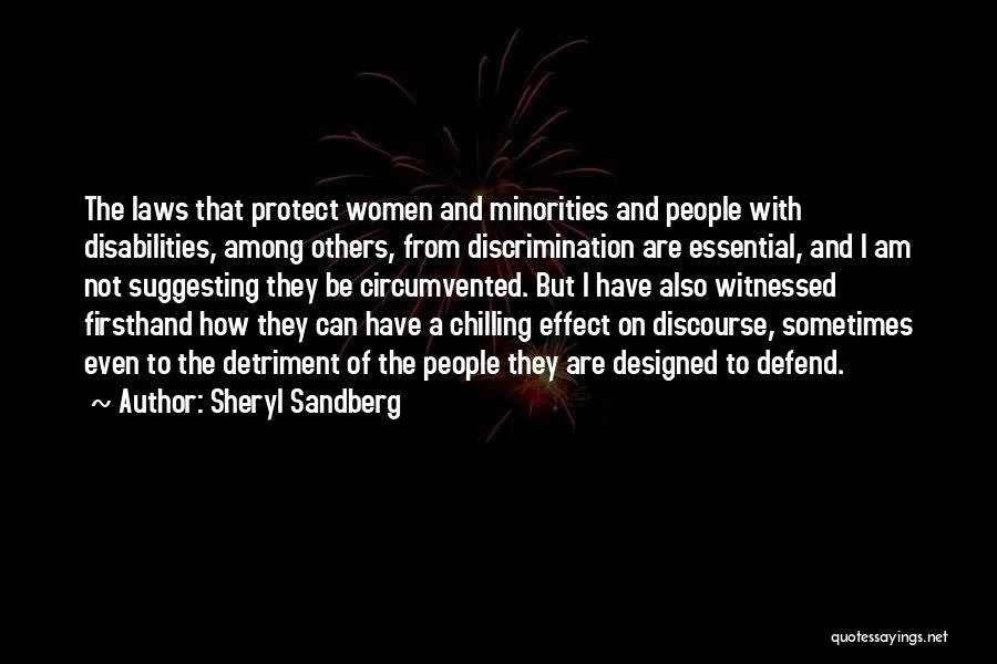 Those With Disabilities Quotes By Sheryl Sandberg