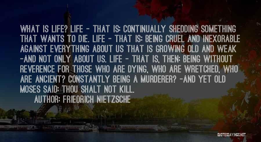 Thou Shalt Not Kill Quotes By Friedrich Nietzsche