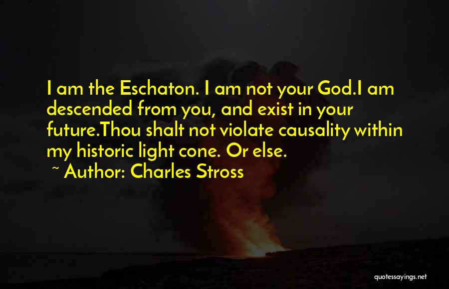 Thou Shalt Not Quotes By Charles Stross