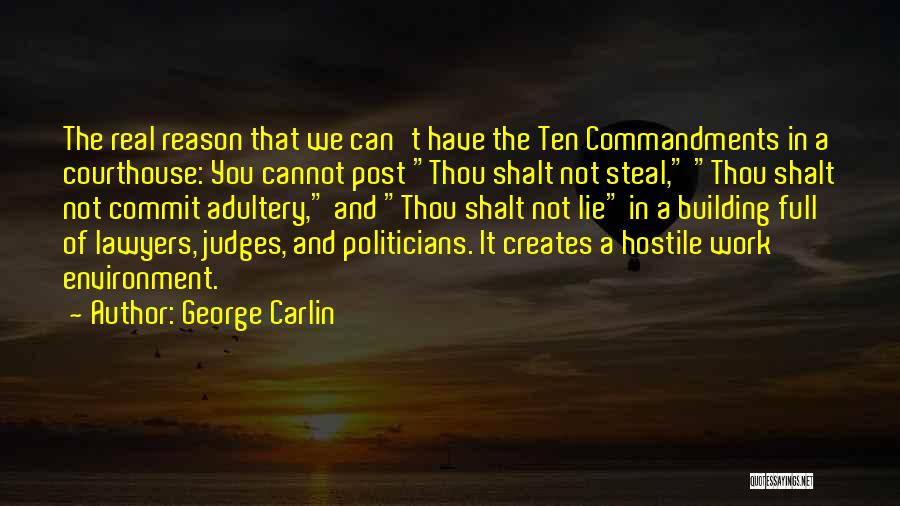 Thou Shalt Not Quotes By George Carlin