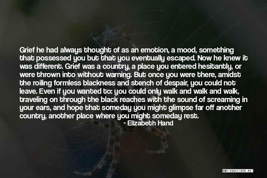 Thought And Emotion Quotes By Elizabeth Hand Thought And Emotion Quotes By Elizabeth Hand