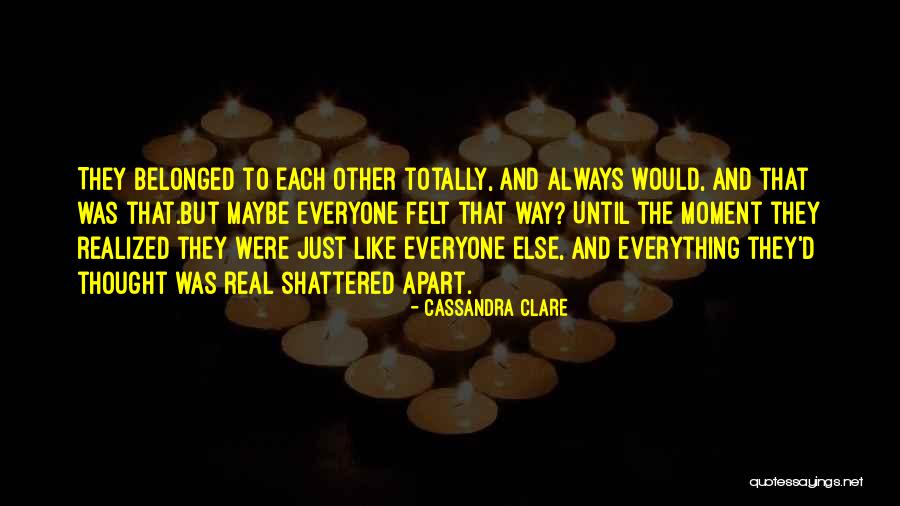 Thought But Thought Quotes By Cassandra Clare Thought But Thought Quotes By Cassandra Clare