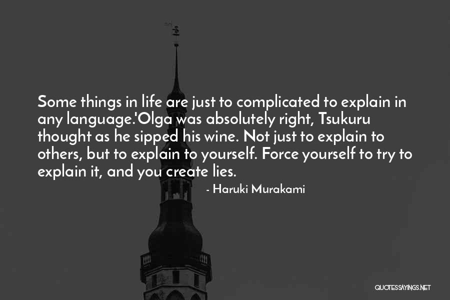 Thought But Thought Quotes By Haruki Murakami Thought But Thought Quotes By Haruki Murakami