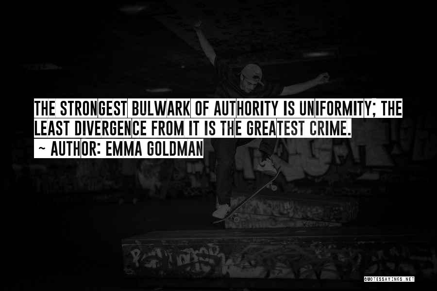 Thought Crime Quotes By Emma Goldman